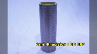 LED FPC Flexible Circuit Board 3mil Precision