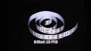 Λευκό φιλμ 12V 2835 LED FPCB για ταινίες LED