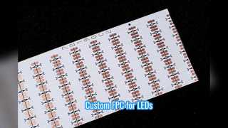 Προσαρμοσμένη πλακέτα κυκλώματος FPC για LED