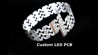 Προσαρμοσμένο ευέλικτο PCB για ταινίες LED