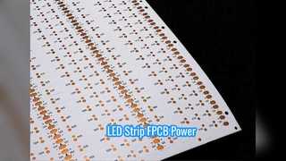 Ευέλικτη ταινία LED PCB 12V Λευκή ταινία FPCB