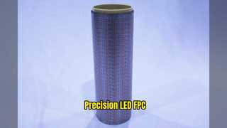 Πλακέτα κυκλώματος ακριβείας LED FPC 3mil Πλάτος γραμμής