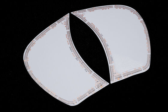 Αγορά Διπλής στρώσης εύκαμπτο PCB με επίπεδο πυροπροστασίας V0 για φωτισμό LED και προσαρμοσμένες υπηρεσίες online manufacture