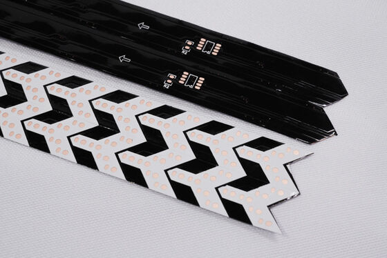 Αγορά Διπλής στρώσης πλακέτα κυκλώματος FPC εύκαμπτη πλακέτα κυκλώματος με επίπεδο πυροπροστασίας V0 και προσαρμοσμένες υπηρεσίες για λωρίδες φωτός LED online manufacture