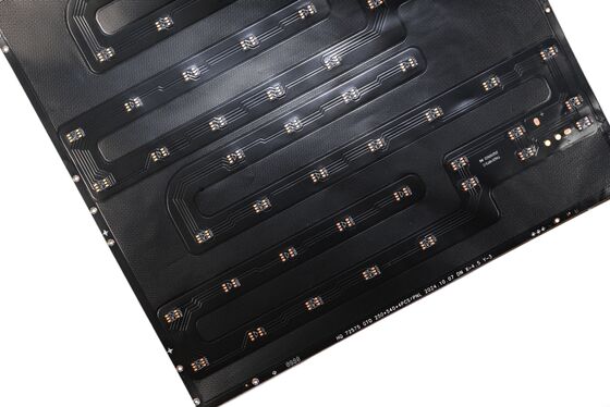 Αγορά Προσαρμοσμένο εύκαμπτο PCB διπλής στρώσης με επίπεδο πυροπροστασίας V0 και πάχος 0,25 mm για λωρίδες LED και ιατρικό εξοπλισμό online manufacture