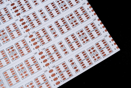 Αγορά LED 5050RGB για LED πλακέτα κυκλωμάτων διπλής στρώσης LED FPC πλακέτα & 240mmx500mm FPCB & 5050 χαλκό φύλλο RGB διπλή γραμμή online manufacture