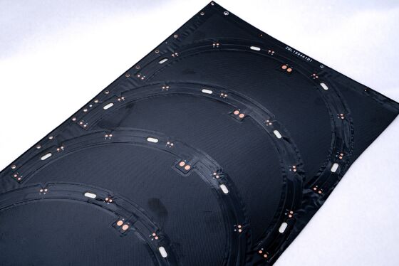 Αγορά Υψηλή ευελιξία 0,1mm Ελάχ. Πλάτος γραμμής 300°C Ανθεκτικό FPC Ευέλικτη πλακέτα τυπωμένου κυκλώματος διπλού στρώματος FPC online manufacture