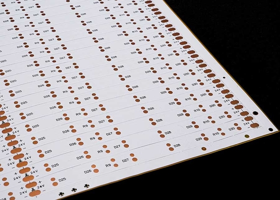 Διπλής όψης COB PCB λευκή ταινία FPCB για 2835 LED ταινία ευέλικτη πλακέτα κυκλώματος