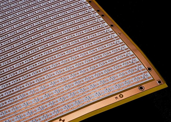 Ελαστικός πίνακας PCB για λωρίδα LED 2025 75 χτυπήματα φωτός Διπλό στρώμα πίνακα FPCB