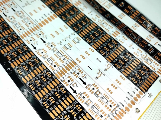 12V 24V πολύχρωμη LED ταινία PCB Design διπλό στρώμα πλακέτα με OSP αντιοξειδωτικό