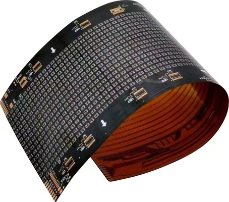 FPCB οθόνη ενσωματωμένη με IC OLED οθόνη με ενσωματωμένο κύκλωμα  Διπλής στρώσης LED οθόνη Κύκλωμα LED Εύκαμπτη οθόνη FPC SMT