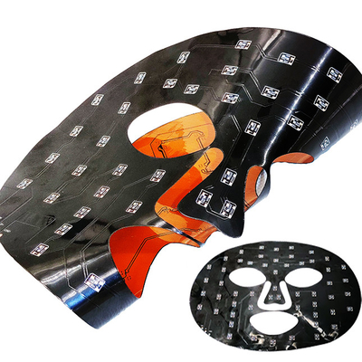 Μασκάκι ομορφιάς PCB Ευέλικτο LED μάσκα κυκλώματος πλακέτα Φωτονικό δερματικό μάσκα πλακέτα