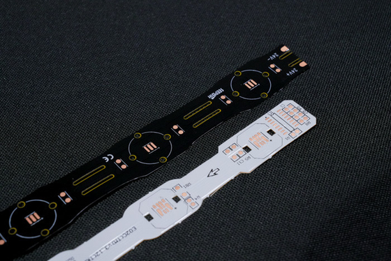 Φωτεινή λωρίδα LED διπλής όψης FPC Ευέλικτο PCB Κατασκευή και συναρμολόγηση