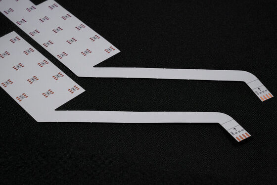 Φως LED FPC Ευέλικτη συναρμολόγηση PCB με επίπεδο προστασίας από πυρκαγιά V0, πάχος 0,25 mm και μόνωση από ρητίνη πολυαμιδίου