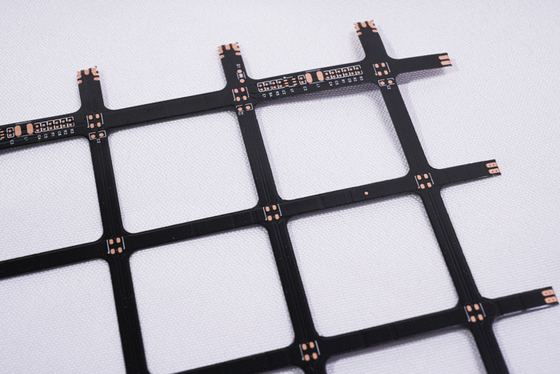 LED Grille οθόνη FPCB  2835 RGB μαγικό χρώμα LED οθόνη  FPC  lattice οθόνη FPCB Custom Electronic Printed Circuit Board Επιχρυσωμένο Μαύρο Φιλμ Διπλής Όψης FPC DIY οθόνη