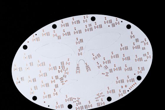 Διπλό στρώμα πλακέτα ευέλικτο PCB με επίπεδο προστασίας από πυρκαγιά V0 για προσαρμόσιμη πλακέτα LED μάσκα ομορφιάς