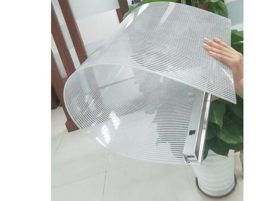 Προσαρμόσιμη Εύκαμπτη Διαφανής Οθόνη LED με Φωτεινότητα 1600+ Nits, Αδιάβροχη IP65 Χονδρική Λύσεις Διαφήμισης Εξωτερικού Χώρου p3-p5 Οθόνη Υψηλής Ευκρίνειας. DIY