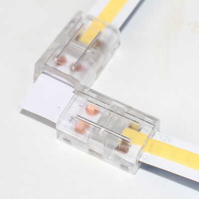 8MM Αδιάβροχος IP25 COB σύνδεσμος με γρήγορη σύνδεση και λειτουργία για 24V/12V LED φωτισμό λωρίδας