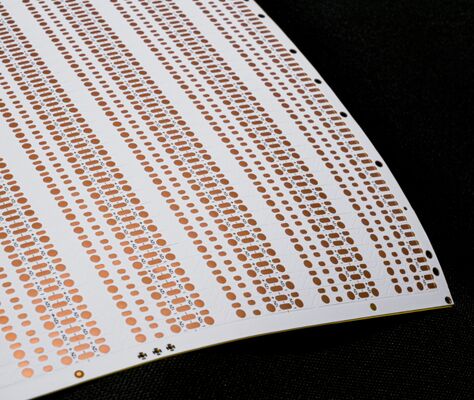 Λωρίδα LED 5mm SMD2835 LED Strip Board | 120LED/M Ηλεκτροεπικαλυμμένο εύκαμπτο PCB